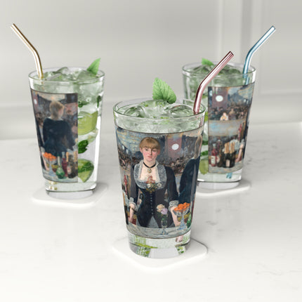 A Bar at the Folies-Bergère by Edouard Manet Glass, 16oz