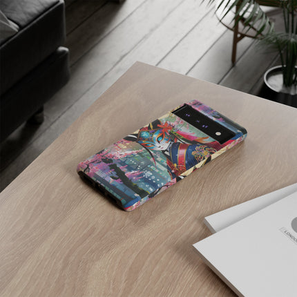 Cyberpunk Samurai Phone Cases