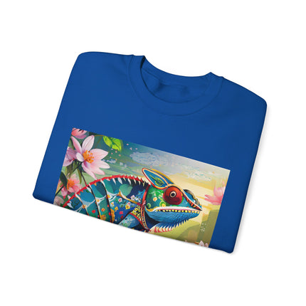 Camouflage Chameleon Unisex Heavy Blend™ Crewneck Sweatshirt
