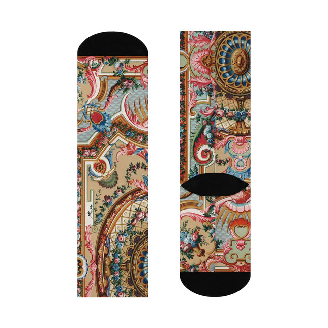 L'Ornement Polychrome by Albert Racine Cushioned Crew Socks