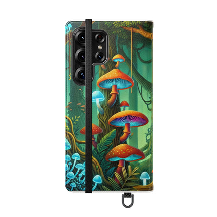 🐅🌿 Silent Stripes Flip Case – Stealth, Grace & Enchanted Forest