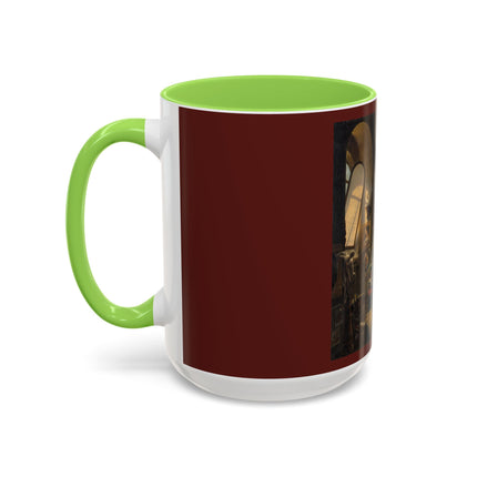 Raphael and his Muse in the Atelier by Vincenzo Abbati Colorful Mugs (11oz, 15oz)