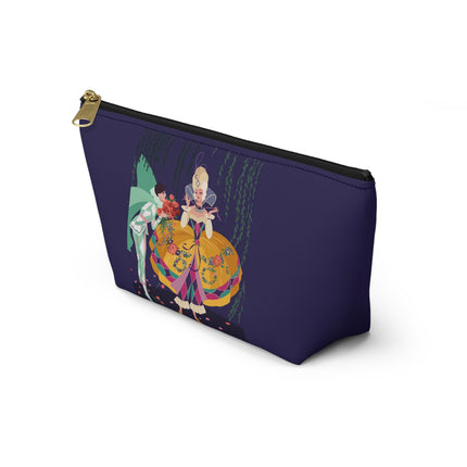 Enchanted Courtship Cosmetic Bag – Whimsical Elegance & Floral Romance