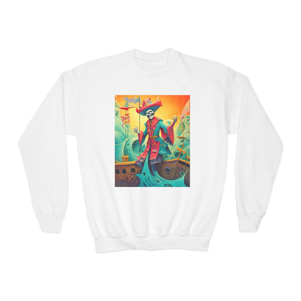 Skeleton Crew of the Misty Seas Youth Crewneck Sweatshirt