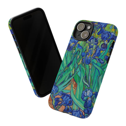 Irises by Vincent Van Gogh Phone Cases