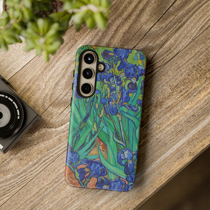 Irises by Vincent Van Gogh Phone Cases