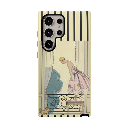 Falbalas et fanfreluches, La Souris by George Barbier Phone Cases