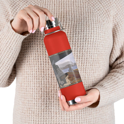 Open Window by Juan Gris Copper Vacuum Insulated Bottle, 22oz