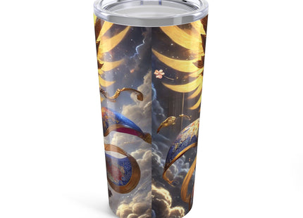 Valkyrie Descending Through Storm Tumbler 20oz