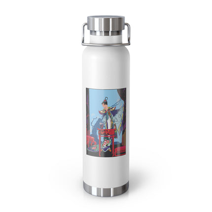 A Visual Journey by Umberto Brunelleschi Copper Vacuum Insulated Bottle, 22oz