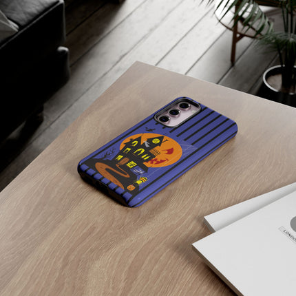 Halloween Night at the Haunted House Phone Cases