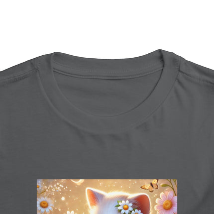 Daisy Chain Whimsy Toddler Short Sleeve Tee