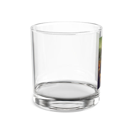 Mona Lisa by Leonardo da Vinci Rocks Glass, 10oz