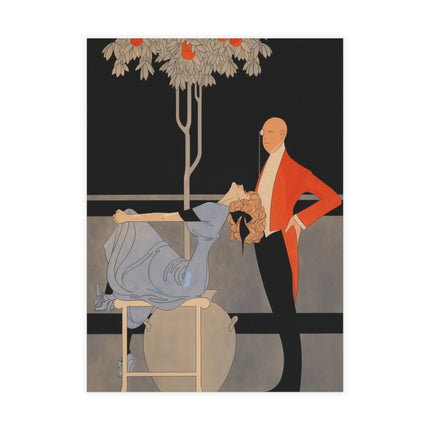 🍊🥂 The Lady Beneath The Orange Tree Postcard Bundles – Art Deco Garden Romance