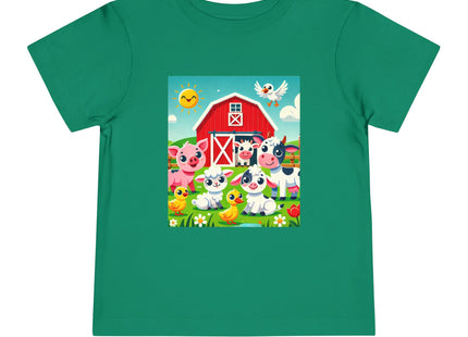 Happy Barnyard Morning Toddler Short Sleeve Tee