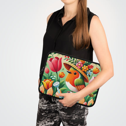 The Little Garden Tender Laptop Sleeve – Sunshine, Care & Storybook Charm