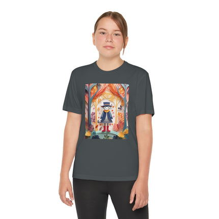Cat in Boots in the Enchanted Forest Youth Competitor Tee