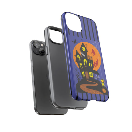 Halloween Night at the Haunted House Phone Cases