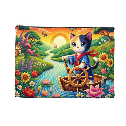 Sailor Kitten’s River Adventure Accessory Pouch – Brave Voyage & River Wonder