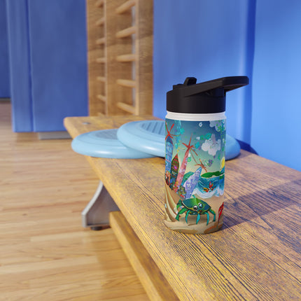 Crab Architect Stainless Steel Water Bottle
