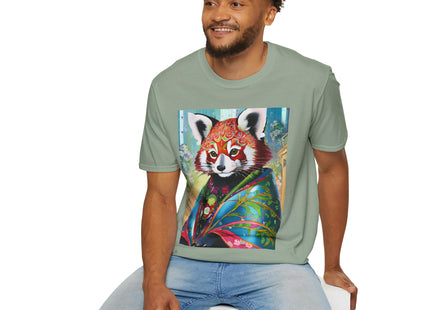 Cybernetic Red Panda Softstyle T-Shirt