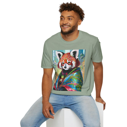 Cybernetic Red Panda Softstyle T-Shirt