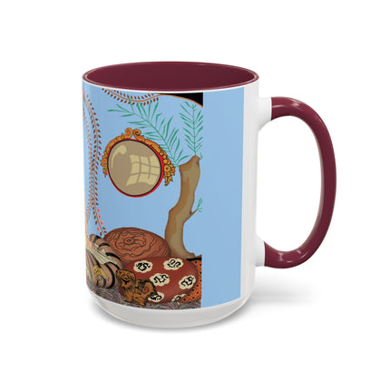 Minuit … ou l’appartement à la mode by George Barbier Colorful Mugs (11oz, 15oz)