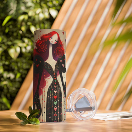 To My Valentine Skinny Matte Tumbler, 20oz