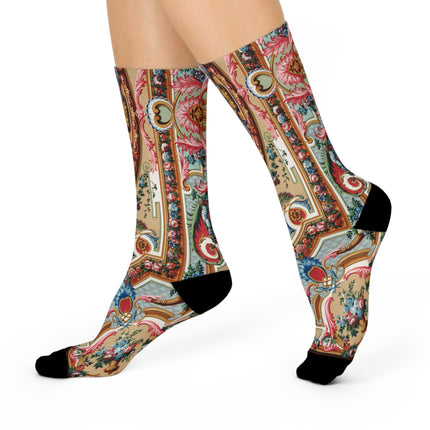 L'Ornement Polychrome by Albert Racine Cushioned Crew Socks