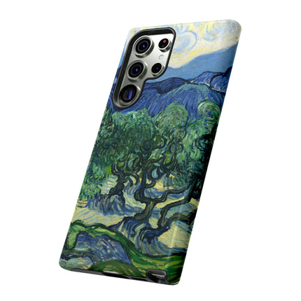 Olive Trees by Vincent Van Gogh Phone Cases