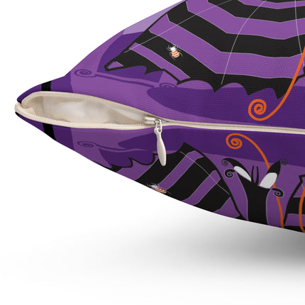 Mystic Elegance Spun Polyester Square Pillow