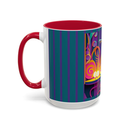 Dance of the Skeleton Ballerinas Colorful Mugs (11oz, 15oz)