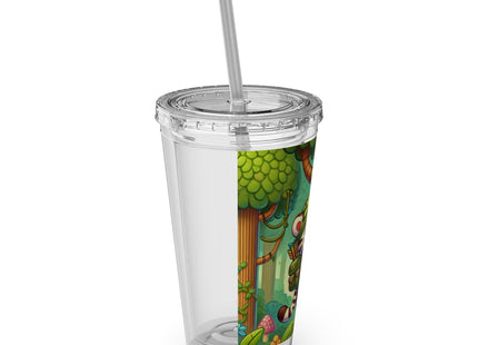 Stealthy Stripes Sunsplash Tumbler with Straw, 16oz