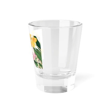 Golden Bow Orchid by Tanigami Kônan Shot Glass, 1.5oz