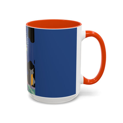 Butterfly Enchantress Colorful Mugs – Ethereal Art Deco Magic & Transformation