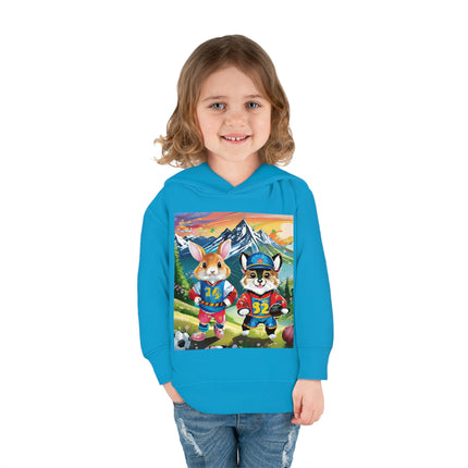 Animal Athletes Toddler Pullover Fleece Hoodie