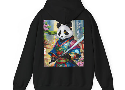 Cyberpunk Samurai Panda – Heavy Blend™ Hooded Sweatshirt