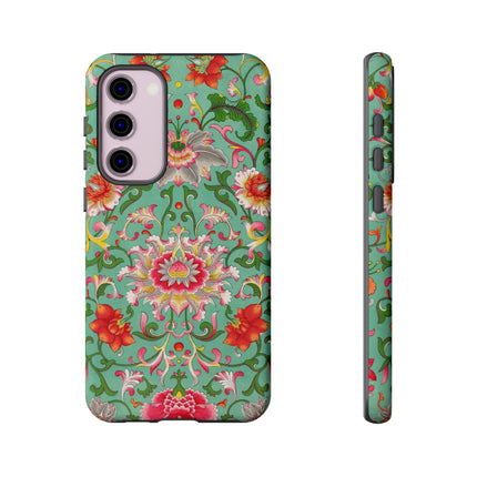 Colorful Floral Pattern by Owen Jones Phone Cases