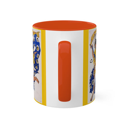 The Butterfly (Costume Design for Anna Pavlova) by Leon Bakst Colorful Mugs, 11oz