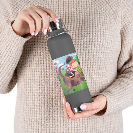 Rip-Roaring Fun Copper Vacuum Insulated Bottle, 22oz