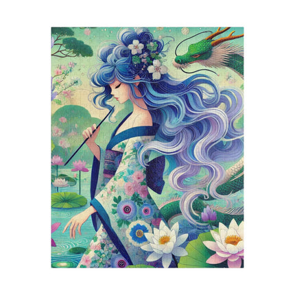 Fairy of the Koi Pond Puzzle (110, 252, 520-piece)