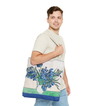 Irises by Vincent Van Gogh Tote Bag (AOP)