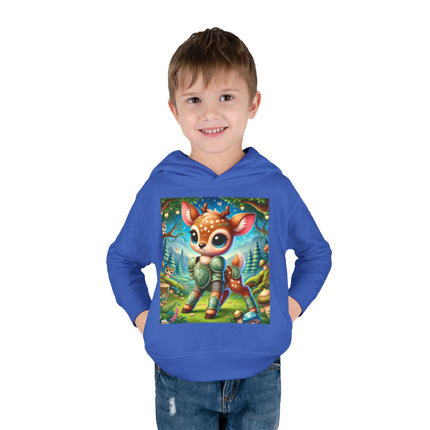 Fawn Defender Toddler Pullover Fleece Hoodie
