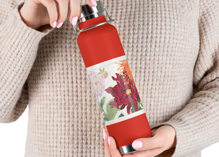 Dahlia by Tanigami Kônan Copper Vacuum Insulated Bottle, 22oz