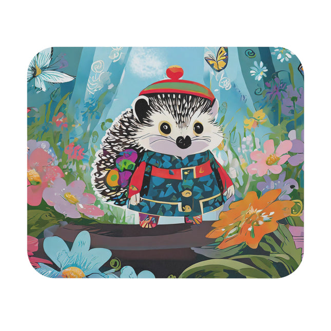 Cute Hedgehog Mouse Pad, Rectangle