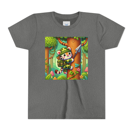 Stealthy Stripes Youth Short Sleeve Tee