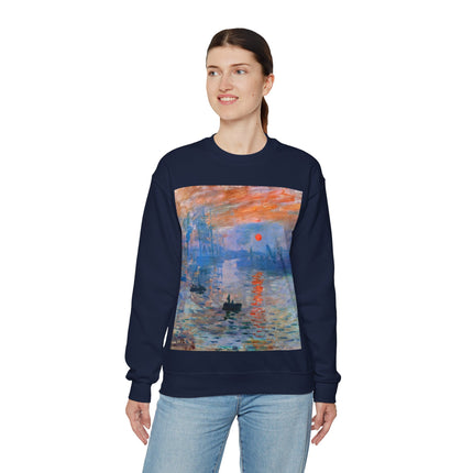 Sunrise by Claude Monet Heavy Blend™ Crewneck Sweatshirt