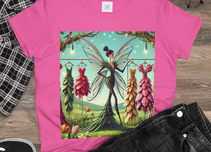 A Fairy Choosing Gowns Cotton Tee