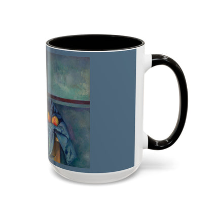 The Peppermint Bottle by Paul Cézanne Colorful Mugs (11oz, 15oz)
