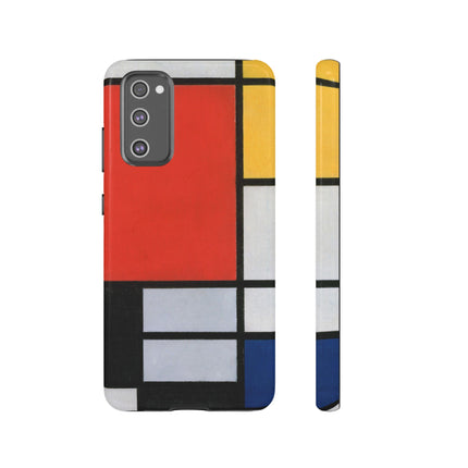 Composition with Red, Yellow, Blue, and Black by Piet Mondrian Phone Cases